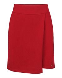 tirillm - Anette Merino Wool Skirt With Wrap Front - Lyst
