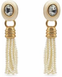 Michael Nash Jewelry - Grace Mother Of Pearl Resin Earrings With Pearl Removable Drop - Lyst