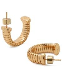 Retro Chic - Minimalist Hoop Earrings - Lyst