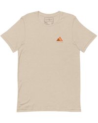 Anchor and Crew - Neutrals Desert Dust Two Field Notes Organic Cotton T-Shirt - Lyst