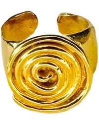 Lexi Jewelry - Maya Swirl Adjustable Ring - Lyst