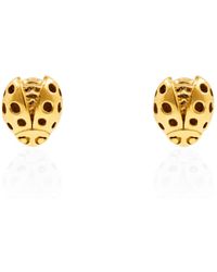 Lee Renee - Ladybird Earrings - Lyst