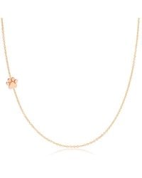 Maya Brenner - 14K Asymmetrical Charm Necklace - Lyst