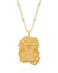 Luna Charles - Solara Zodiac Necklace - Lyst
