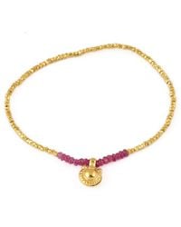 Opium Jewels - Vintage Amulet Bracelet - Lyst
