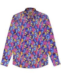 Gresham Blake - Ravers Silk Shirt - Lyst