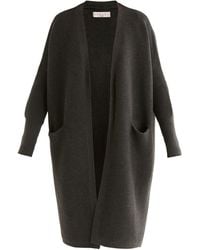 Paisie - Long Ribbed Cardigan - Lyst