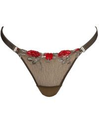 BonBon Lingerie - Roses G-String - Lyst