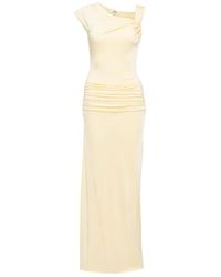 SÉLONE - Seren One-Shoulder Ruched Dress - Lyst