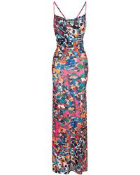 ROSERRY - Tulum Maxi Jersey Dress In Barcelona Print - Lyst