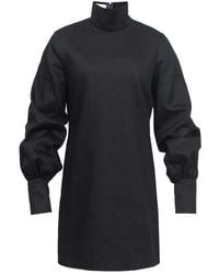 Van Brussel - Ember Bell Sleeve Dress - Lyst