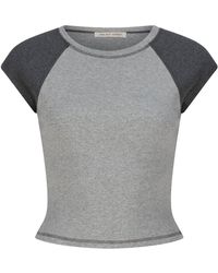 Love and Nostalgia - Mini Rib Raglan Tee - Lyst