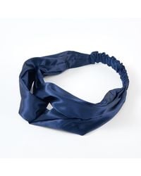 Soft Strokes Silk - Pure Mulberry Silk Turban Style Headband - Lyst