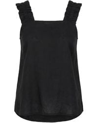 Adrift Clothing - Claire Linen Summer Top - Lyst