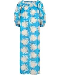 SUNSHINE TIENDA - Palm Geo Ace Dress - Lyst