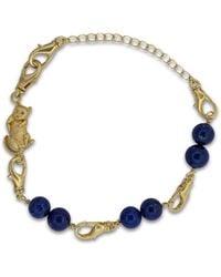 Frenvyrn - Cat Convertible Lapis Bracelet Bag Charm Medium - Lyst