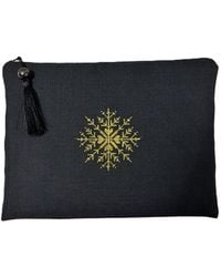 Springmoonatelier - Special Handmade Cross-Stitch Clutch Bag - Lyst