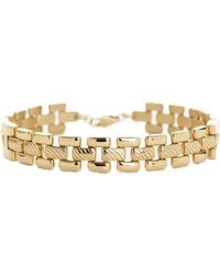 Elk & Bloom - New Chain Chapter 14K Chunky Triple Chain Link Bracelet - Lyst