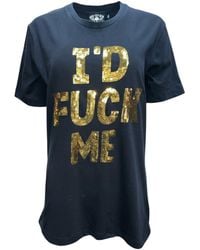 Any Old Iron - Sequin I'D Fuck Me T-Shirt - Lyst