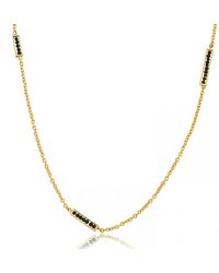 Tvento - The Linea Noire Necklace - Lyst