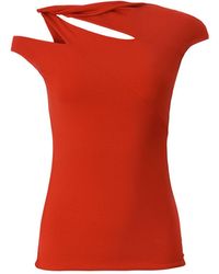 MOOS STUDIO - Cut-Out Top - Lyst