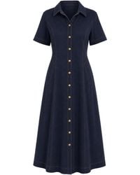 Adrift Clothing - Maya Collared Dress - Lyst