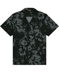 Playaluxe - Charcoal Haze Cabana Shirt - Lyst