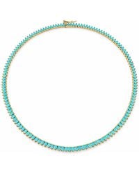 Native Gem - Symphony Mini Tennis Necklace - Lyst