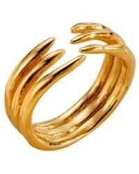 Posh Totty Designs - Talon Open Ring - Lyst