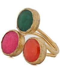Ebru Jewelry - Triple Gemstone Ebru Ring - Lyst
