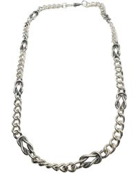 Tg-Jewellery by Tamara Gervasio - Nautical Knot Curb Chain One Of A Kind Sterling - Lyst