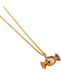 Posh Totty Designs - Gold Plated Sweet Charm Necklace - Lyst