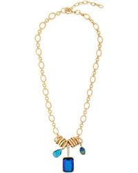 Saachi - Jewel Charm Link Necklace - Lyst