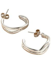 Posh Totty Designs - Delta Open Hoop Earrings - Lyst
