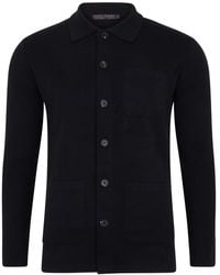 Paul James Knitwear - Midweight Cotton Benjamin Work Shirt - Lyst