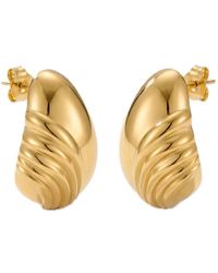Elk & Bloom - Chubby Winged 14K Drop Studs - Lyst