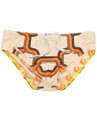 Julia Clancey - Neutrals Chappies Hollywood Swim Smuggler Cream Link - Lyst