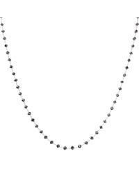 Rahul's Jewels - 18" Genuine Diamond Rosary Necklace - Lyst