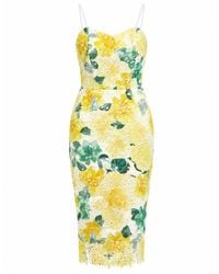 Girl In Mind - Poppy Floral Lace Midi Dress - Lyst