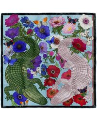 Kueen - Silk Scarf - Lyst