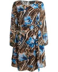 James Lakeland - Floral Print Belted Dress - Lyst
