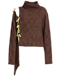 Mirimalist - Ruby Cozy Knit Top - Lyst