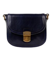 Time Resistance - Leather Saddle Bag - Lyst