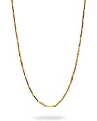Ebru Jewelry - Golden Strength Chain Necklace - Lyst