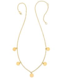 Heather Hawkins Jewelry - Five Tiny Hammered Coins Necklace - Lyst