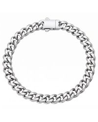 Harfi - Cuban Curb Chain Bracelet For - Lyst