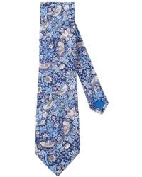 LE COLONEL - Liberty Persian Strawberry Thief Tie - Lyst