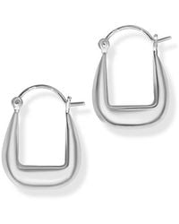 FV Jewellery - Bijoux U Hoop Earrings - Lyst