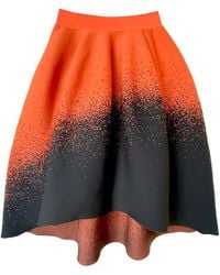 Arto. - High-Low Hem High Waisted Knitted Midi Skirt - Lyst