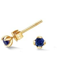 Dower & Hall - Sapphire Orissa Studs - Lyst